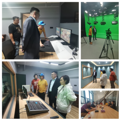 学院参访蓝骑士文化传播 探索影视节目制作的艺术与创新